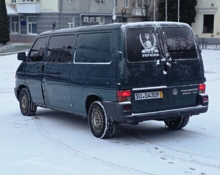 Зеленый Фольксваген Transporter, объемом двигателя 2.5 л и пробегом 340 тыс. км за 2750 $, фото 4 на Automoto.ua