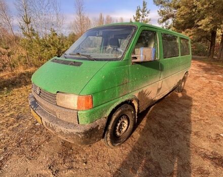 Зеленый Фольксваген Transporter, объемом двигателя 1.9 л и пробегом 750 тыс. км за 2700 $, фото 2 на Automoto.ua