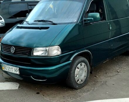 Зеленый Фольксваген Transporter, объемом двигателя 2.5 л и пробегом 387 тыс. км за 6250 $, фото 3 на Automoto.ua