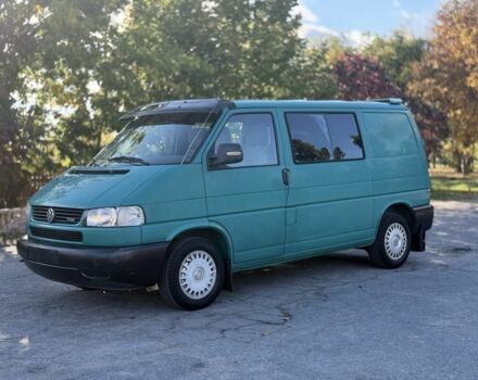 Зеленый Фольксваген Transporter, объемом двигателя 2.5 л и пробегом 309 тыс. км за 4500 $, фото 1 на Automoto.ua