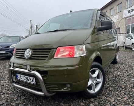 Зелений Фольксваген Transporter, об'ємом двигуна 2.5 л та пробігом 327 тис. км за 7300 $, фото 1 на Automoto.ua