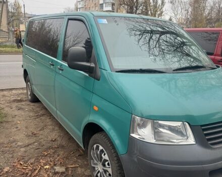 Зелений Фольксваген Transporter, об'ємом двигуна 1.9 л та пробігом 235 тис. км за 6000 $, фото 2 на Automoto.ua