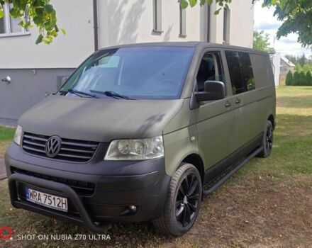 Зеленый Фольксваген Transporter, объемом двигателя 2 л и пробегом 220 тыс. км за 3500 $, фото 1 на Automoto.ua