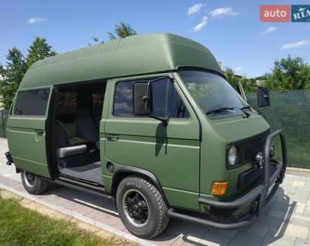 Зеленый Фольксваген Transporter, объемом двигателя 1.6 л и пробегом 220 тыс. км за 12900 $, фото 3 на Automoto.ua