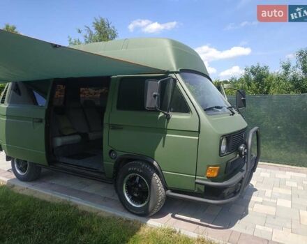Зеленый Фольксваген Transporter, объемом двигателя 1.6 л и пробегом 220 тыс. км за 12900 $, фото 16 на Automoto.ua