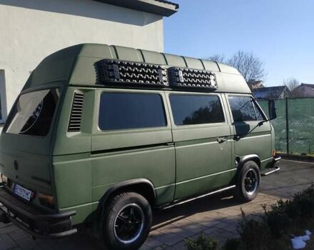 Зеленый Фольксваген Transporter, объемом двигателя 1.6 л и пробегом 220 тыс. км за 12900 $, фото 1 на Automoto.ua