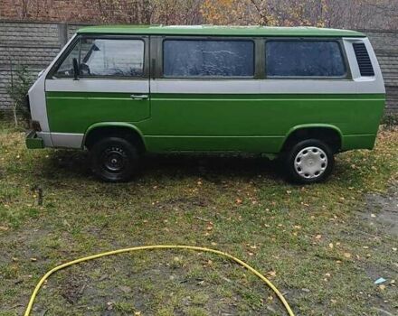 Зеленый Фольксваген Transporter, объемом двигателя 1.6 л и пробегом 368 тыс. км за 2150 $, фото 1 на Automoto.ua