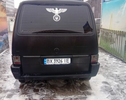 Зеленый Фольксваген Transporter, объемом двигателя 2.4 л и пробегом 282 тыс. км за 3500 $, фото 1 на Automoto.ua