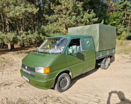 Зеленый Фольксваген Transporter, объемом двигателя 1.9 л и пробегом 331 тыс. км за 3200 $, фото 8 на Automoto.ua