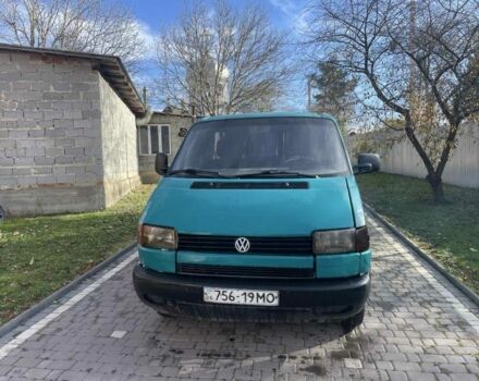 Зеленый Фольксваген Transporter, объемом двигателя 1.9 л и пробегом 398 тыс. км за 2700 $, фото 2 на Automoto.ua