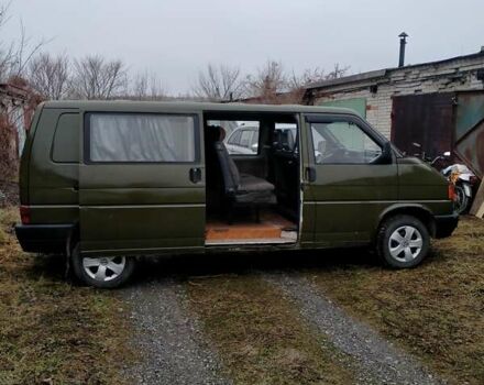 Зеленый Фольксваген Transporter, объемом двигателя 1.9 л и пробегом 250 тыс. км за 3086 $, фото 8 на Automoto.ua