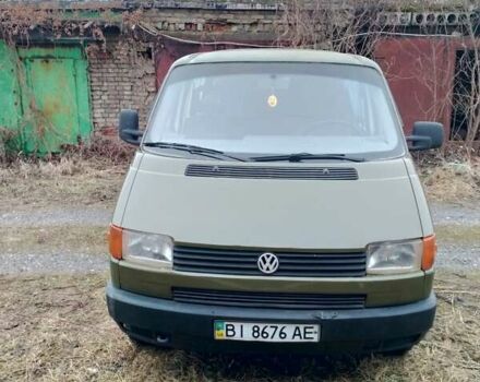 Зеленый Фольксваген Transporter, объемом двигателя 1.9 л и пробегом 250 тыс. км за 3086 $, фото 6 на Automoto.ua