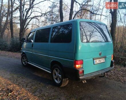 Зелений Фольксваген Transporter, об'ємом двигуна 1.9 л та пробігом 350 тис. км за 5600 $, фото 6 на Automoto.ua