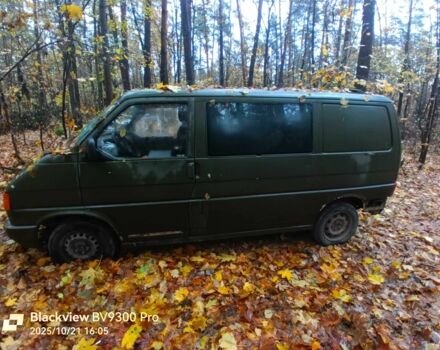 Зеленый Фольксваген Transporter, объемом двигателя 2.4 л и пробегом 3 тыс. км за 1076 $, фото 2 на Automoto.ua