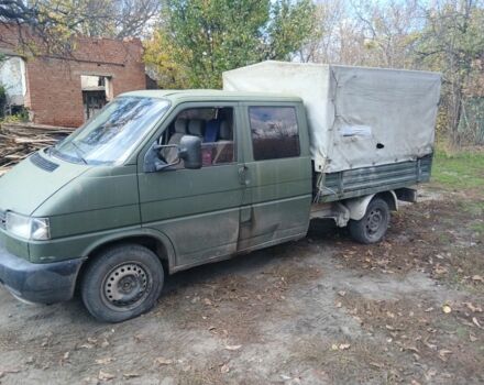 Зелений Фольксваген Transporter, об'ємом двигуна 2.4 л та пробігом 260 тис. км за 3500 $, фото 2 на Automoto.ua