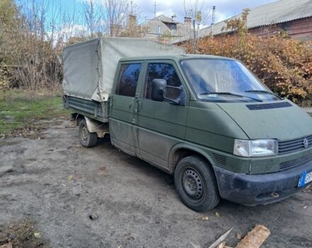 Зелений Фольксваген Transporter, об'ємом двигуна 2.4 л та пробігом 260 тис. км за 3500 $, фото 1 на Automoto.ua