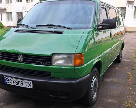 Зелений Фольксваген Transporter, об'ємом двигуна 2.5 л та пробігом 312 тис. км за 6950 $, фото 1 на Automoto.ua