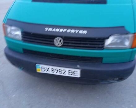 Зелений Фольксваген Transporter, об'ємом двигуна 1.9 л та пробігом 320 тис. км за 6800 $, фото 5 на Automoto.ua