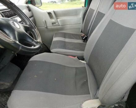 Зелений Фольксваген Transporter, об'ємом двигуна 1.9 л та пробігом 320 тис. км за 6800 $, фото 11 на Automoto.ua