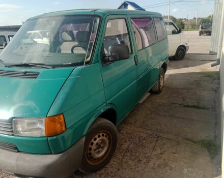 Зеленый Фольксваген Transporter, объемом двигателя 2.5 л и пробегом 670 тыс. км за 3886 $, фото 2 на Automoto.ua