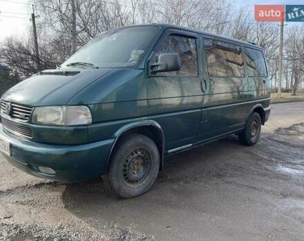 Зеленый Фольксваген Transporter, объемом двигателя 2.5 л и пробегом 350 тыс. км за 7500 $, фото 1 на Automoto.ua