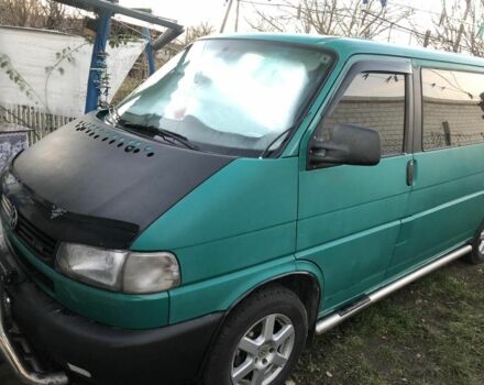 Зеленый Фольксваген Transporter, объемом двигателя 2.5 л и пробегом 332 тыс. км за 6500 $, фото 3 на Automoto.ua