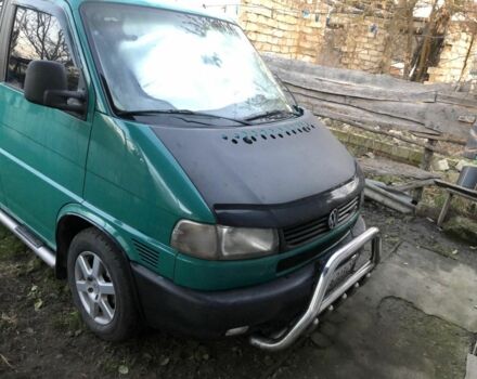 Зеленый Фольксваген Transporter, объемом двигателя 2.5 л и пробегом 332 тыс. км за 6500 $, фото 1 на Automoto.ua