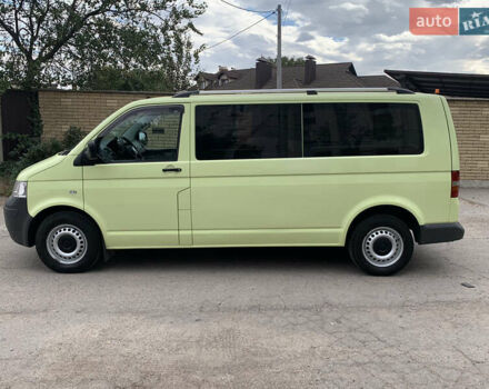 Зеленый Фольксваген Transporter, объемом двигателя 2.5 л и пробегом 250 тыс. км за 8000 $, фото 4 на Automoto.ua