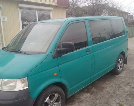 Зелений Фольксваген Transporter, об'ємом двигуна 1.9 л та пробігом 320 тис. км за 7200 $, фото 3 на Automoto.ua