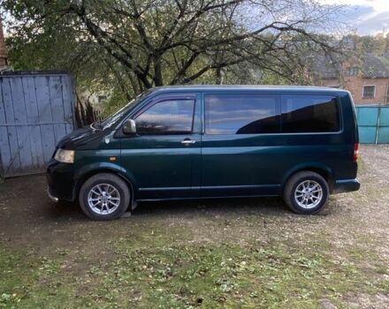 Зеленый Фольксваген Transporter, объемом двигателя 1.9 л и пробегом 385 тыс. км за 8200 $, фото 2 на Automoto.ua