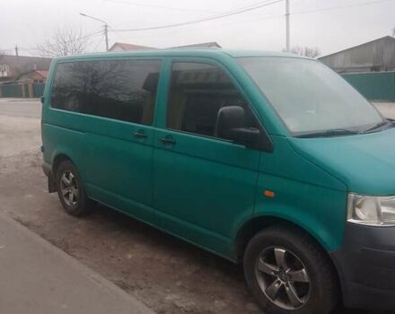 Зелений Фольксваген Transporter, об'ємом двигуна 1.9 л та пробігом 320 тис. км за 7200 $, фото 1 на Automoto.ua