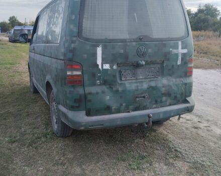 Зеленый Фольксваген Transporter, объемом двигателя 2.5 л и пробегом 400 тыс. км за 4900 $, фото 4 на Automoto.ua