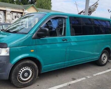 Зеленый Фольксваген Transporter, объемом двигателя 1.9 л и пробегом 340 тыс. км за 9200 $, фото 3 на Automoto.ua