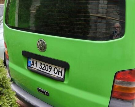 Зеленый Фольксваген Transporter, объемом двигателя 1.9 л и пробегом 303 тыс. км за 7500 $, фото 5 на Automoto.ua