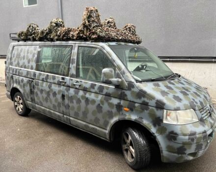 Зеленый Фольксваген Transporter, объемом двигателя 2.4 л и пробегом 350 тыс. км за 12880 $, фото 2 на Automoto.ua