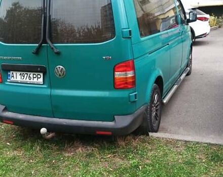Зелений Фольксваген Transporter, об'ємом двигуна 2.46 л та пробігом 285 тис. км за 8700 $, фото 3 на Automoto.ua