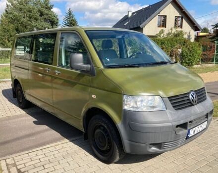 Зеленый Фольксваген Transporter, объемом двигателя 2.5 л и пробегом 190 тыс. км за 6700 $, фото 1 на Automoto.ua