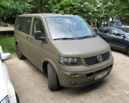 Зеленый Фольксваген Transporter, объемом двигателя 1.9 л и пробегом 196 тыс. км за 3300 $, фото 1 на Automoto.ua