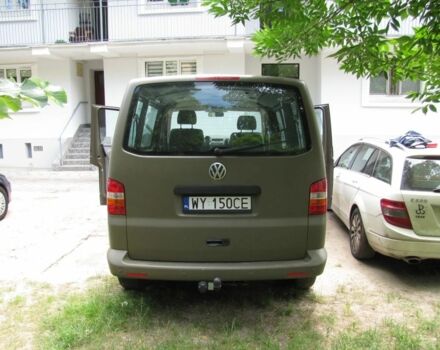 Зеленый Фольксваген Transporter, объемом двигателя 1.9 л и пробегом 196 тыс. км за 3300 $, фото 4 на Automoto.ua