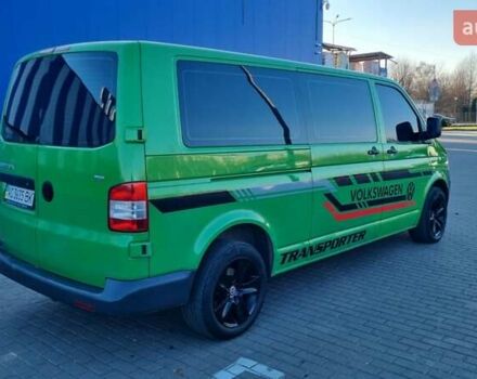 Зеленый Фольксваген Transporter, объемом двигателя 2.5 л и пробегом 285 тыс. км за 10800 $, фото 4 на Automoto.ua