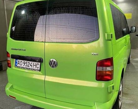 Зеленый Фольксваген Transporter, объемом двигателя 1.9 л и пробегом 250 тыс. км за 12000 $, фото 13 на Automoto.ua