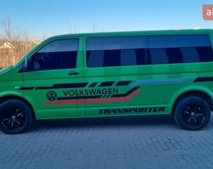Зеленый Фольксваген Transporter, объемом двигателя 2.5 л и пробегом 285 тыс. км за 10800 $, фото 7 на Automoto.ua