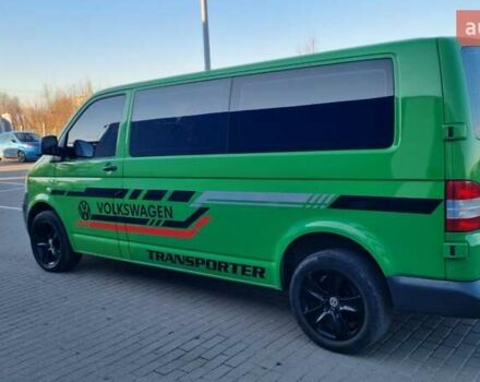 Зеленый Фольксваген Transporter, объемом двигателя 2.5 л и пробегом 285 тыс. км за 10800 $, фото 6 на Automoto.ua