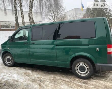 Зелений Фольксваген Transporter, об'ємом двигуна 2 л та пробігом 250 тис. км за 14000 $, фото 1 на Automoto.ua