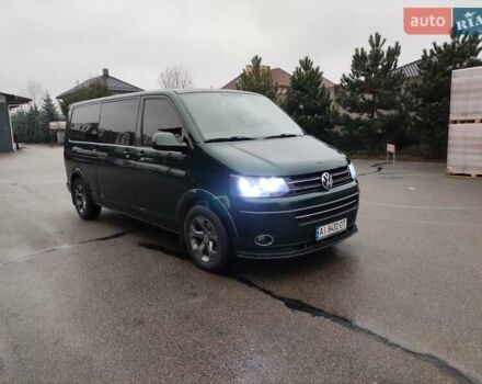 Зеленый Фольксваген Transporter, объемом двигателя 2 л и пробегом 302 тыс. км за 19500 $, фото 3 на Automoto.ua