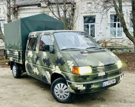 Зеленый Фольксваген Transporter, объемом двигателя 2.4 л и пробегом 250 тыс. км за 4250 $, фото 11 на Automoto.ua