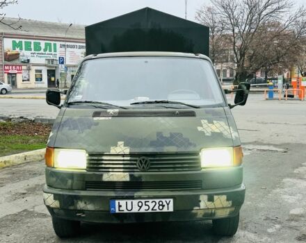 Зеленый Фольксваген Transporter, объемом двигателя 2.4 л и пробегом 250 тыс. км за 4250 $, фото 4 на Automoto.ua