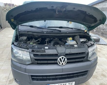 Зеленый Фольксваген Transporter, объемом двигателя 2 л и пробегом 331 тыс. км за 15100 $, фото 12 на Automoto.ua