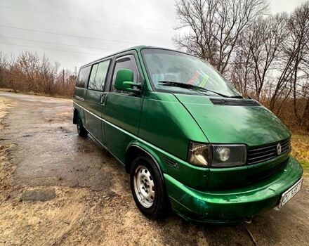 Зеленый Фольксваген Transporter, объемом двигателя 2.4 л и пробегом 537 тыс. км за 4000 $, фото 1 на Automoto.ua