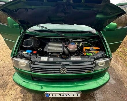 Зеленый Фольксваген Transporter, объемом двигателя 2.4 л и пробегом 537 тыс. км за 4000 $, фото 10 на Automoto.ua